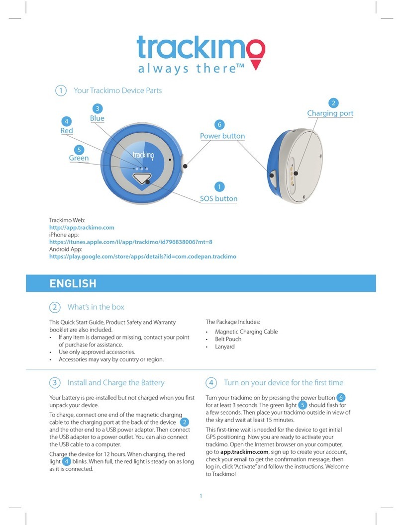 TRACKIMO MINI User manual