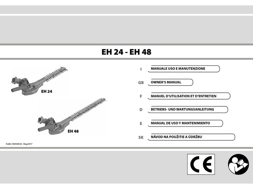 Oleo-Mac EH 24 User manual Oleo-Mac EH 24 User manual