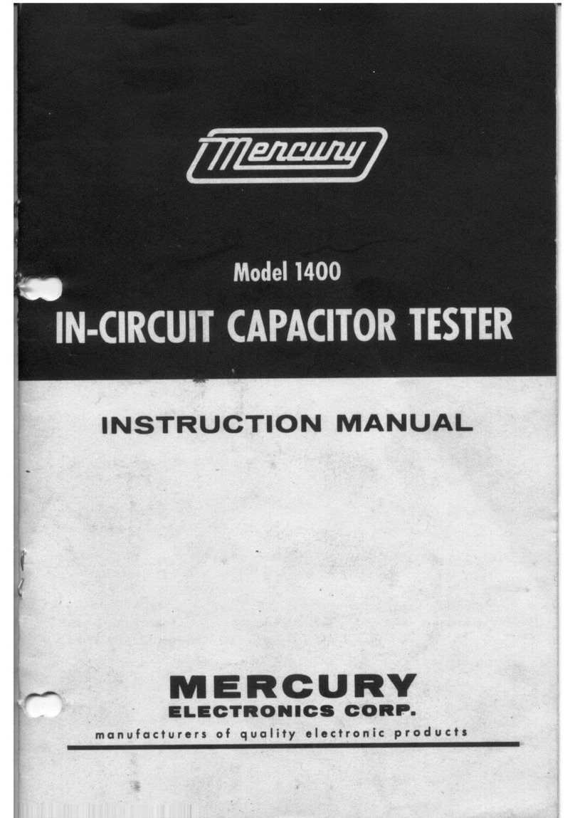 Mercury 1400 instruction manual