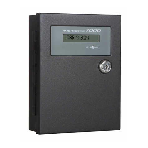 Pyramid TIMETRAX SYNC 7000 user guide