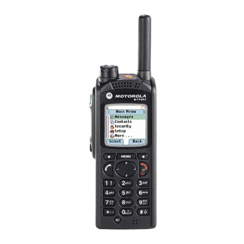 Motorola MTP850 User manual