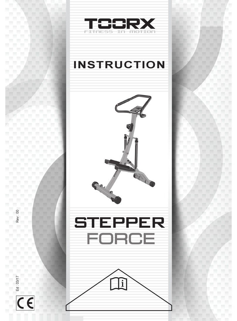 TOORX STEPPER FORCE User manual