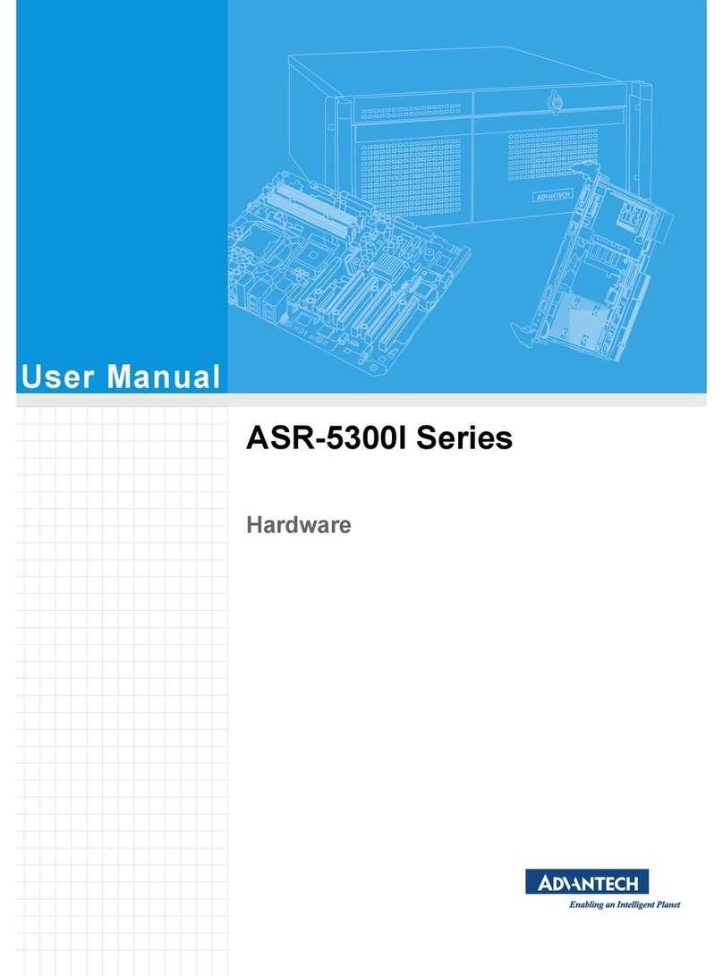 Advantech ASR-5300I Series User manual