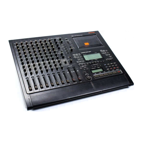 Tascam 644 Midistudio owner's manual