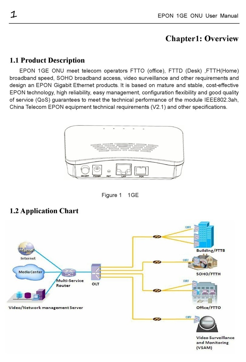 Extralink EPON 1GE ONU user manual