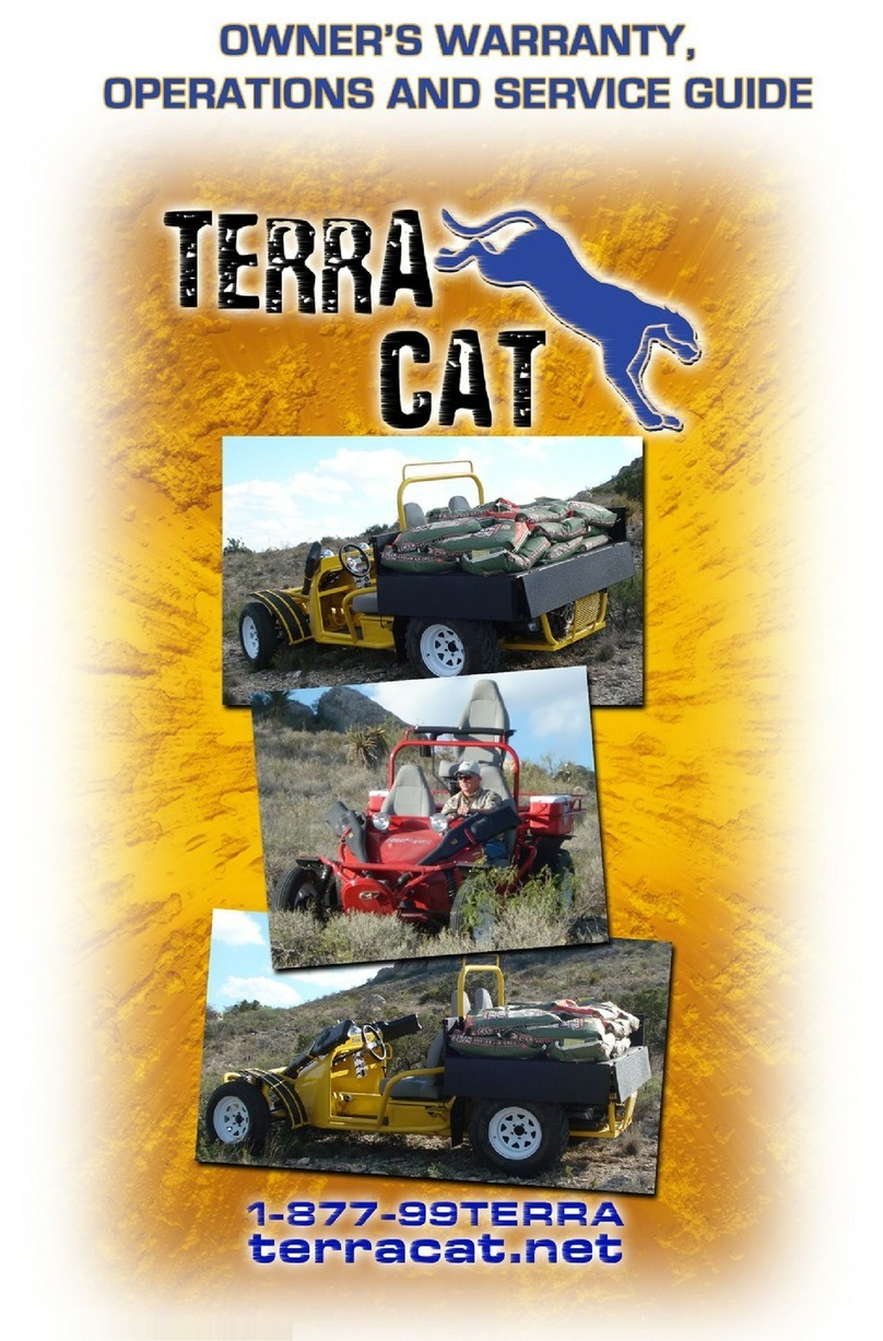 Terra Cat Terra Cat Operation and service guide