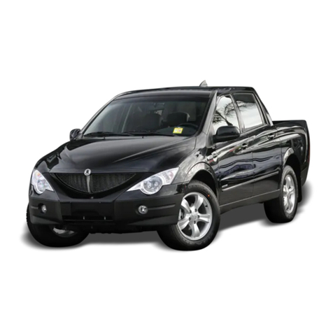 SSANGYONG ACTYON SPORTS User manual