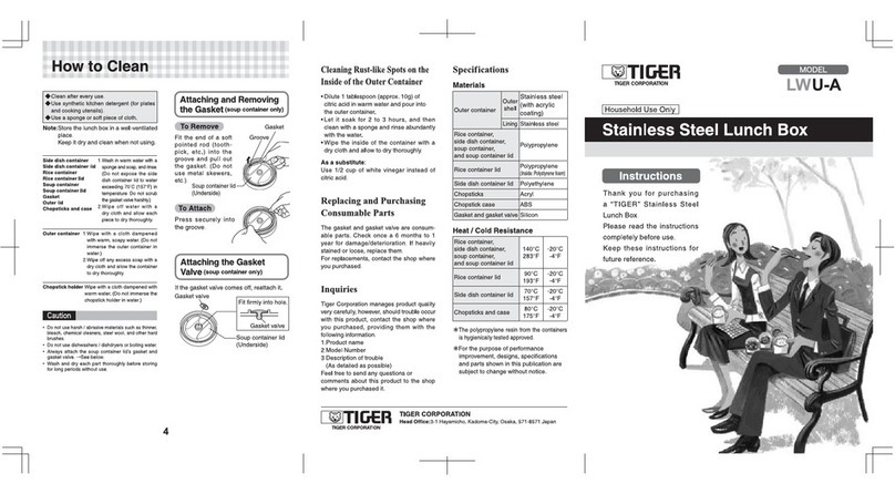 Tiger LWU-A instructions