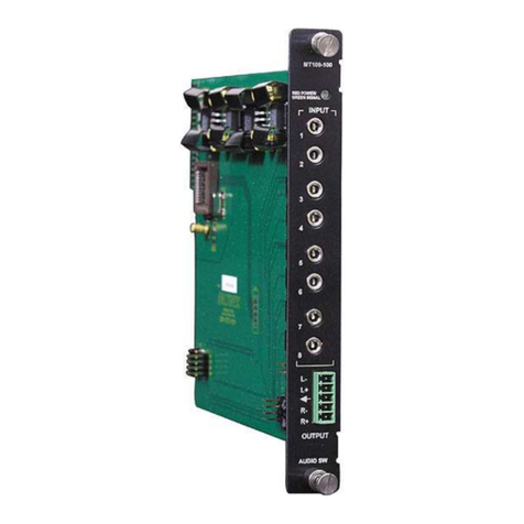 Altinex MULTITASKER MT109-100 User manual