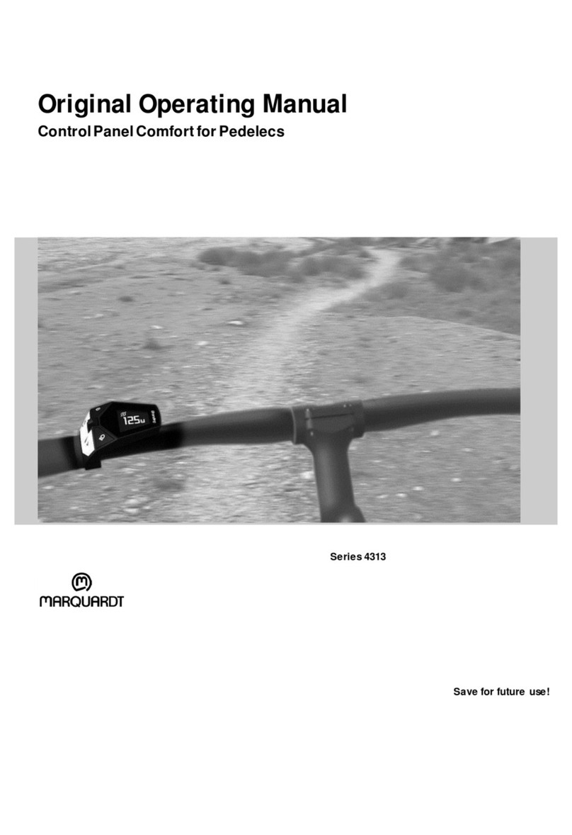 Marquardt Series 4313 Original operating manual