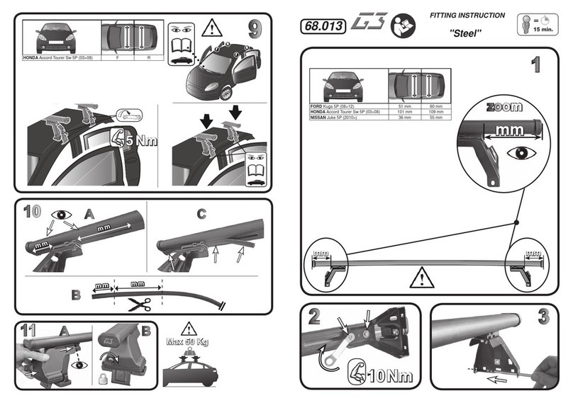 CARID G3 68.013 Fitting instructions