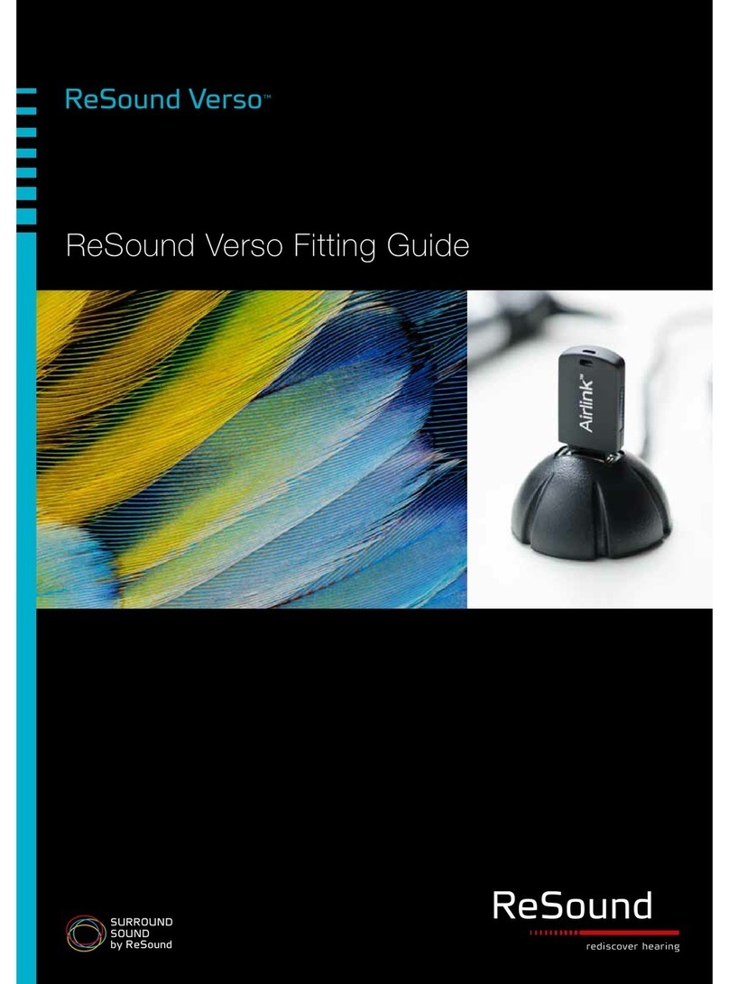 ReSound Verso Fittings guide