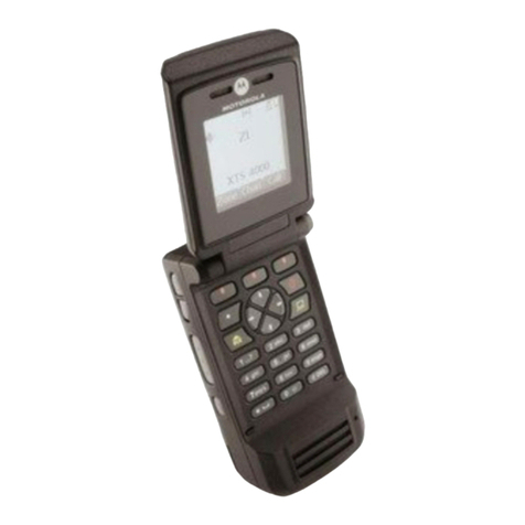 Motorola Astro XTS 4000 User manual