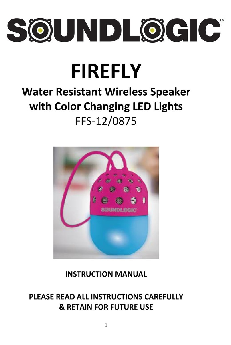 SoundLogic FIREFLY FFS-12/0875 instruction manual