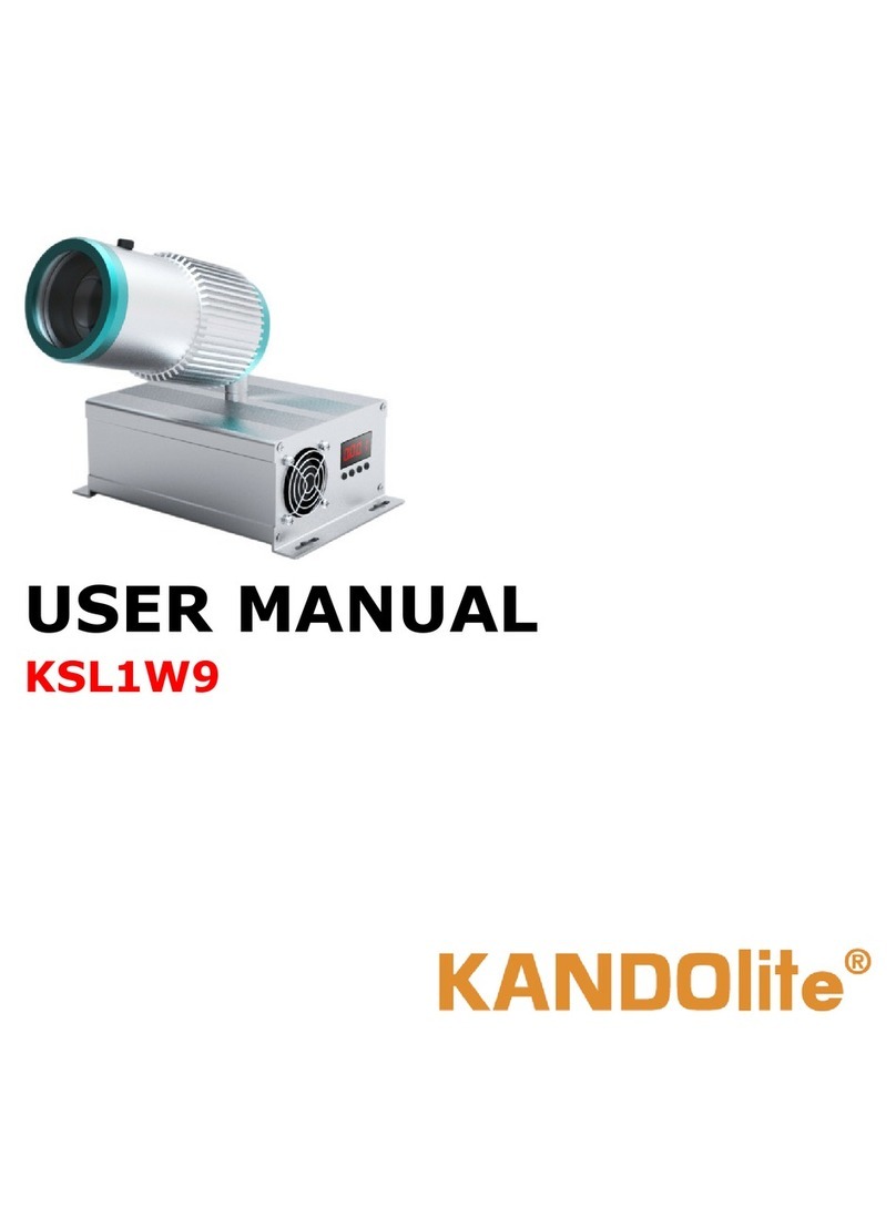 Kandolite KSL1W9 user manual