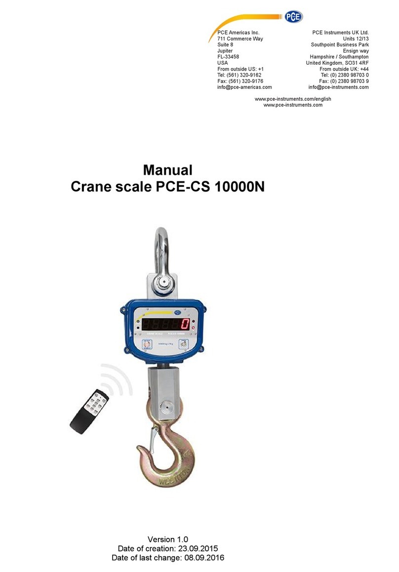 PCE Americas PCE-CS manual