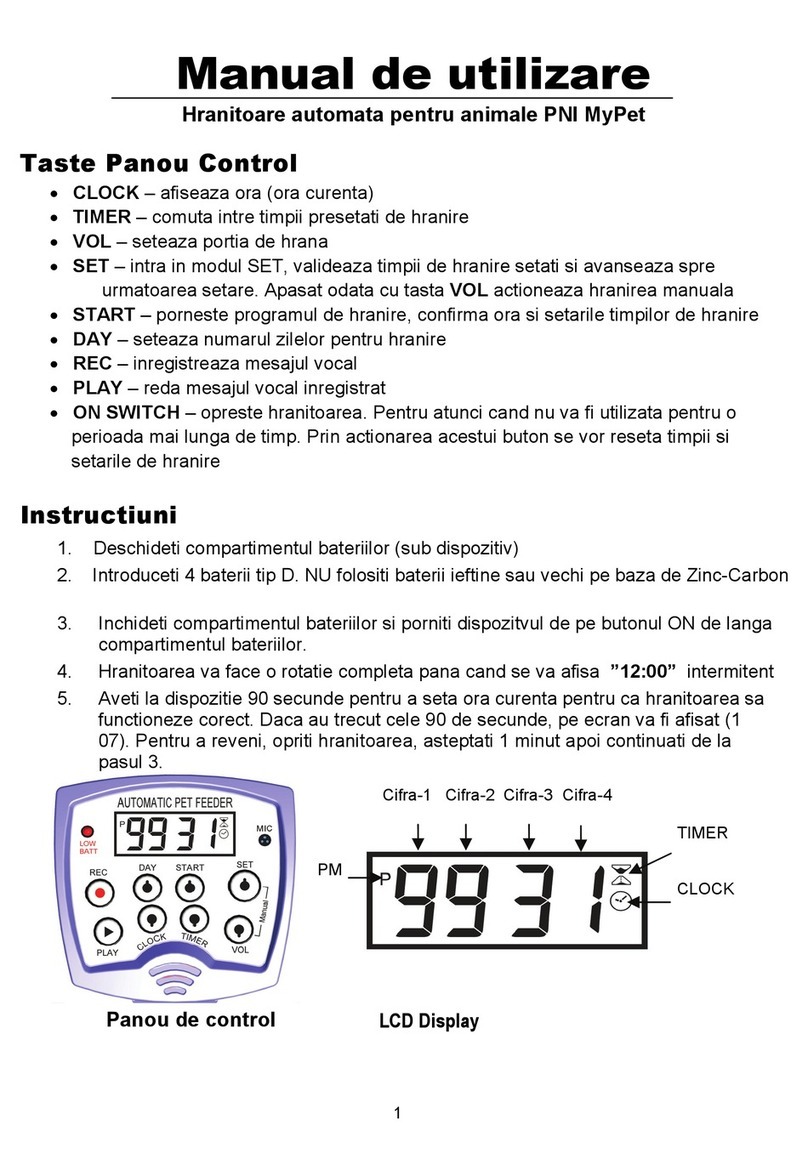 PNI MyPet quick start guide