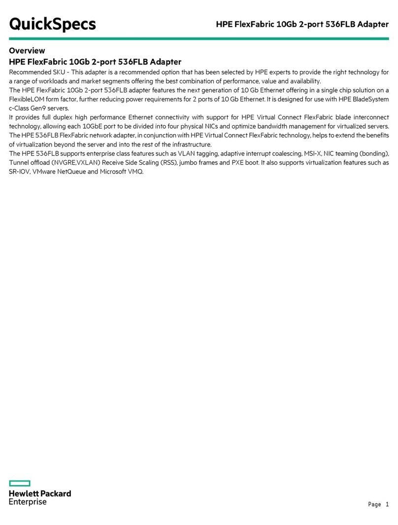 HPE 536FLB User instructions