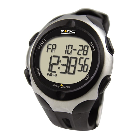 Motus Run MT101 user manual