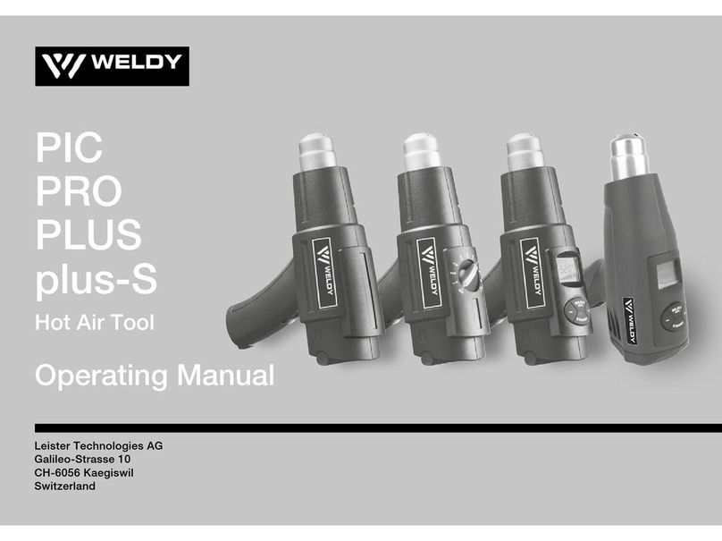 WELDY PIC operating manual