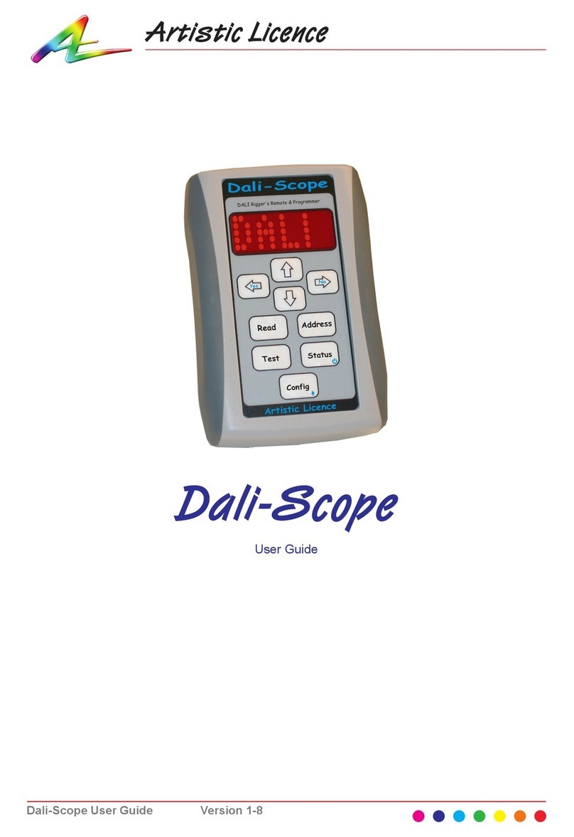 Artistic License Dali-Scope user guide
