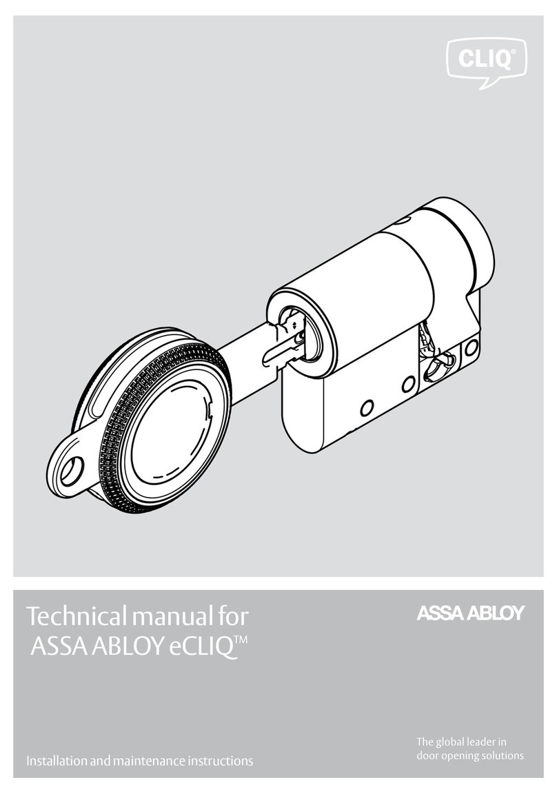 Assa Abloy eCLIQ User manual