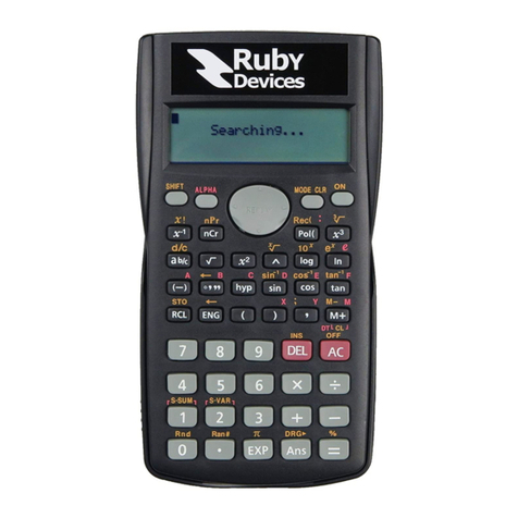 Ruby Devices Ruby Calculator Ultimate Edition user manual