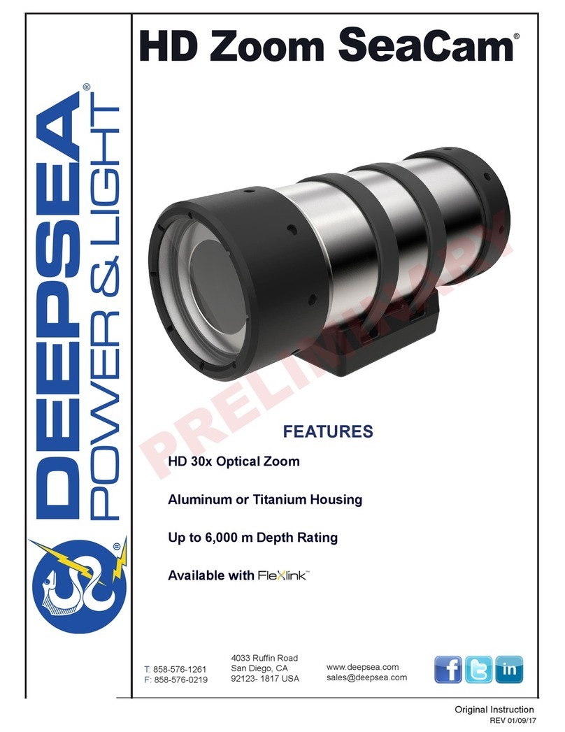 DeepSea Power & Light SeaCam HDZSC-3045 User manual