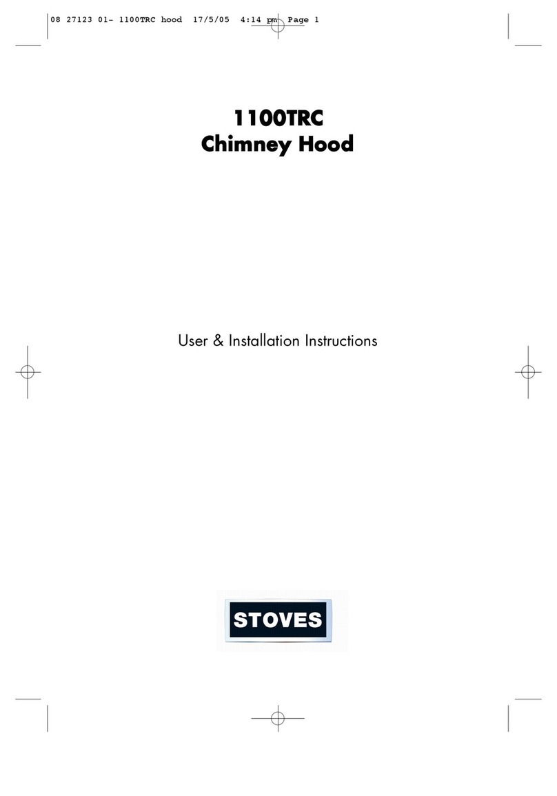 STOVES 1100TRC User & installation instructions