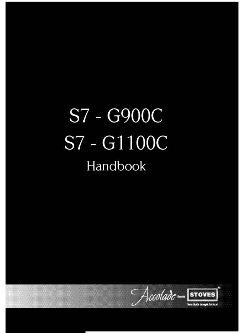STOVES S7-G900C Handbook