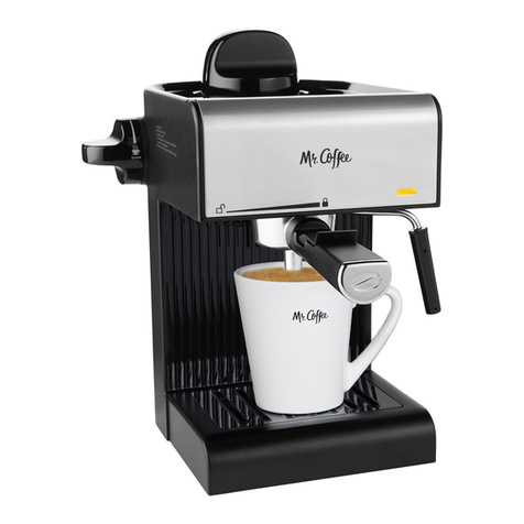 Mr. Coffee ECM170 SERIES User manual and  recipe book