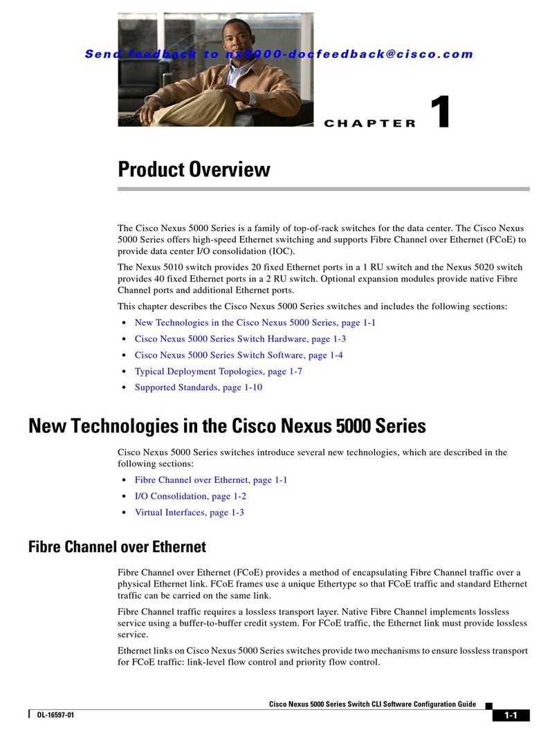 Cisco C-series Nexus 5010 User manual