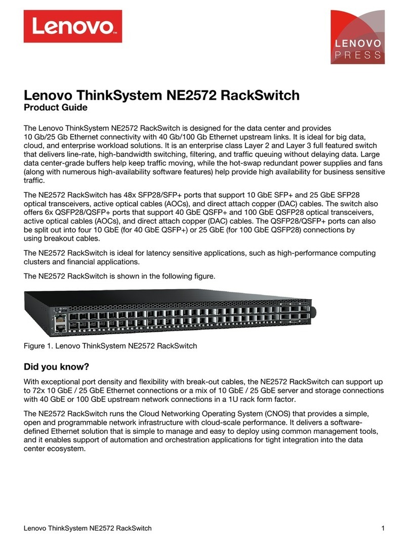 Lenovo ThinkSystem NE2572 Product guide
