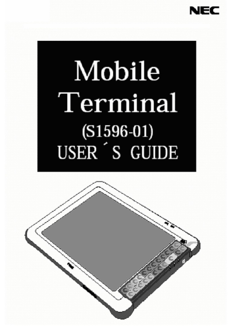 NEC S1596-01 user guide