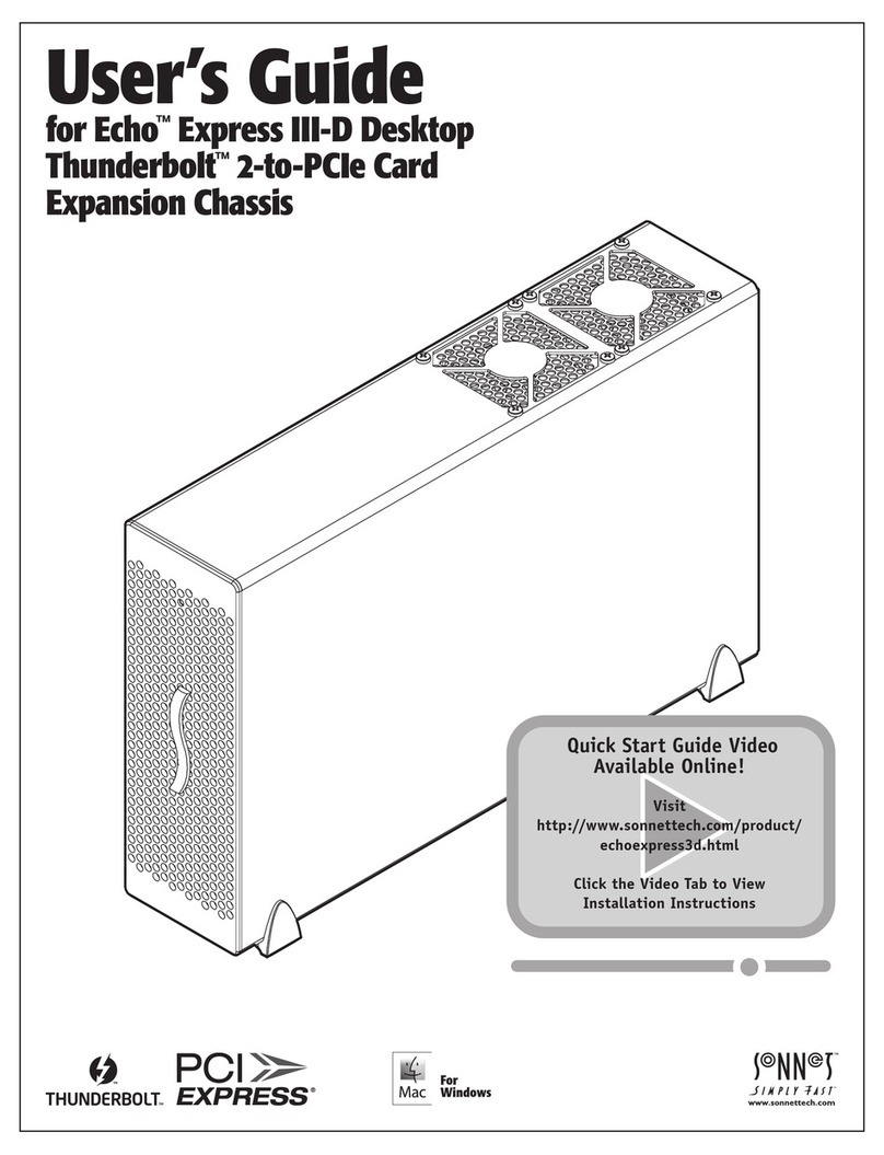 Sonnet Echo Express III-D user guide