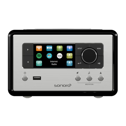 Sonoro RELAX SO-810 operating manual