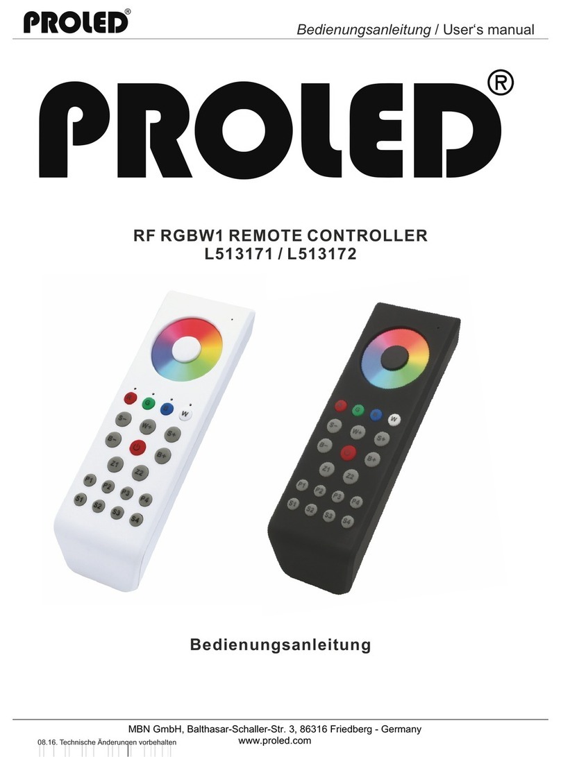 PROLED L513171 User manual