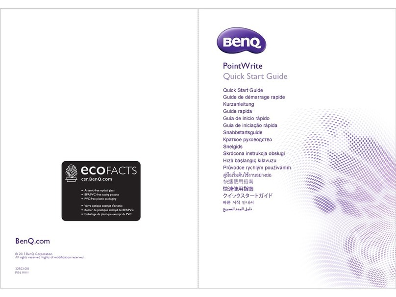BenQ PointWrite quick start guide