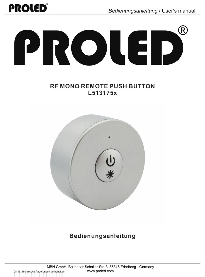 PROLED L513175 series user manual