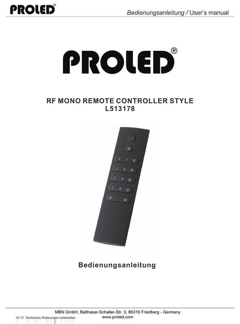 PROLED L513178 User manual