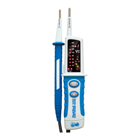PeakTech 1090 User manual