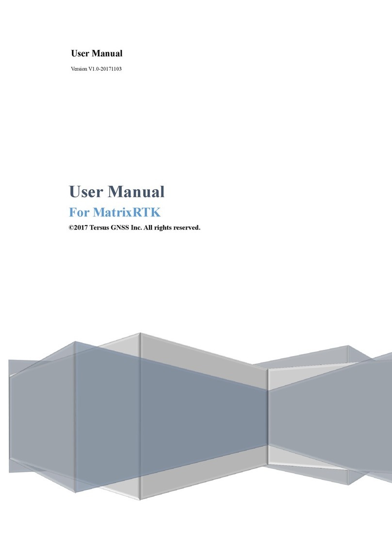 Tersus GNSS MatrixRTK User manual