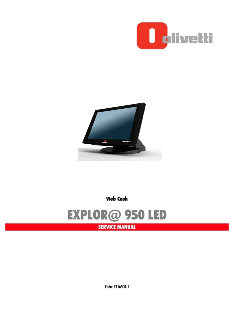 Olivetti EXPLOR@ 950 LED Service manual