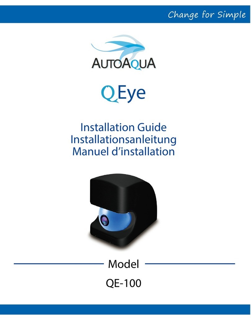 AUTOAQUA Technologies Co. QEye QE-100 installation guide