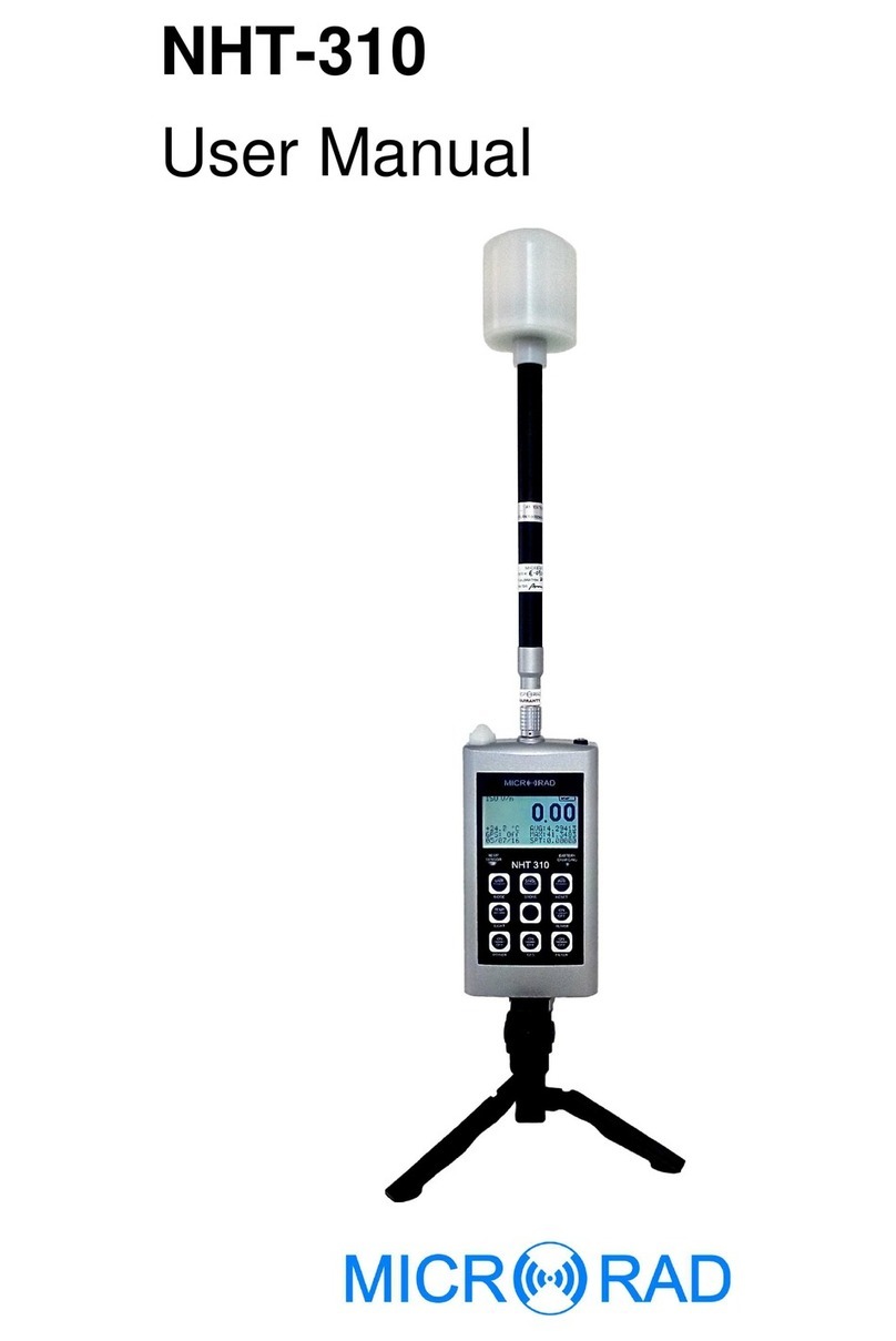 Microrad NHT-310 user manual