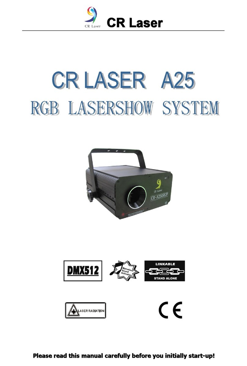 CR Laser A25 user manual
