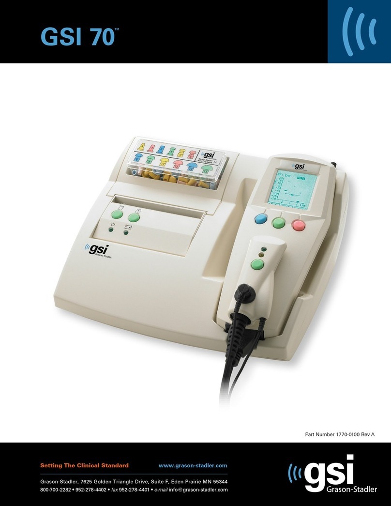 Grason-Stadler GSI 70 user manual