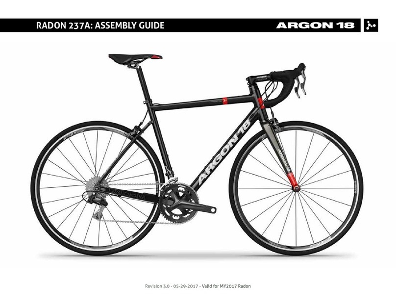 ARGON18 RADON 237A User manual