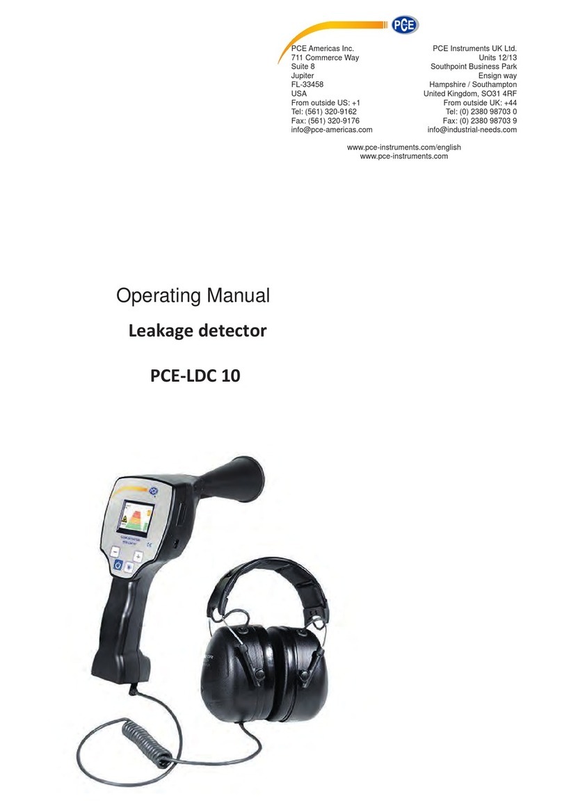 PCE Instruments PCE-LDC 10 operating manual