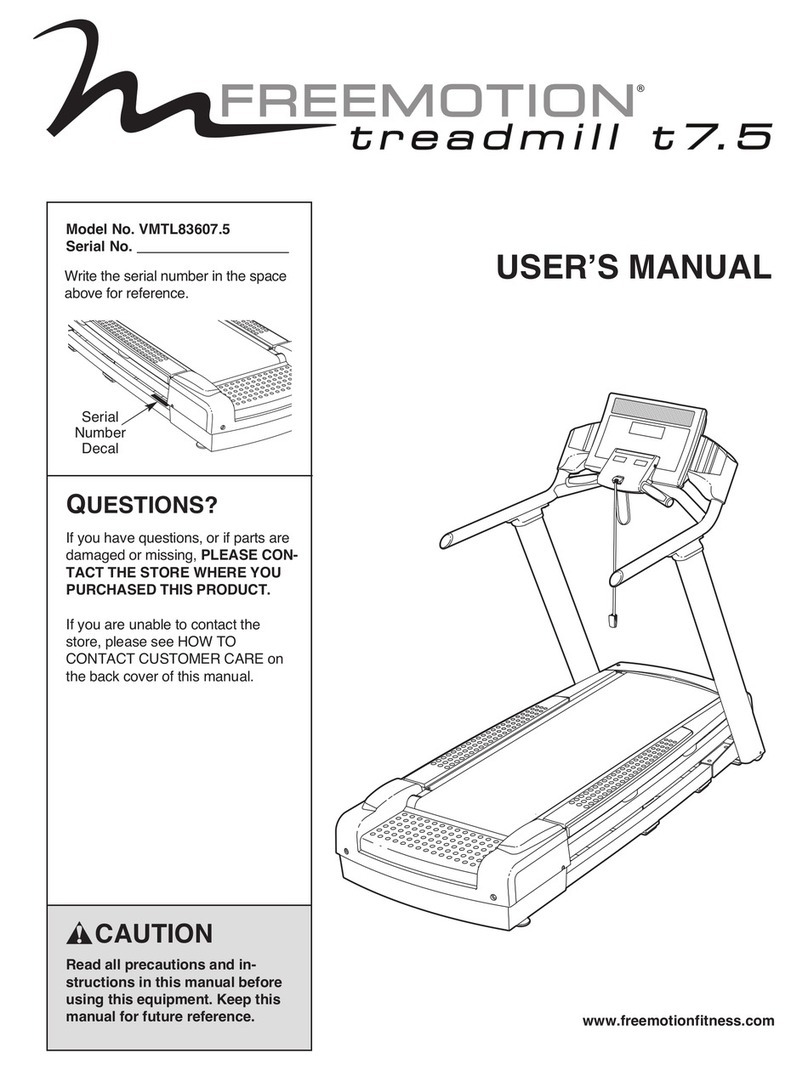 FREE MOTION VMTL83607.5 user manual